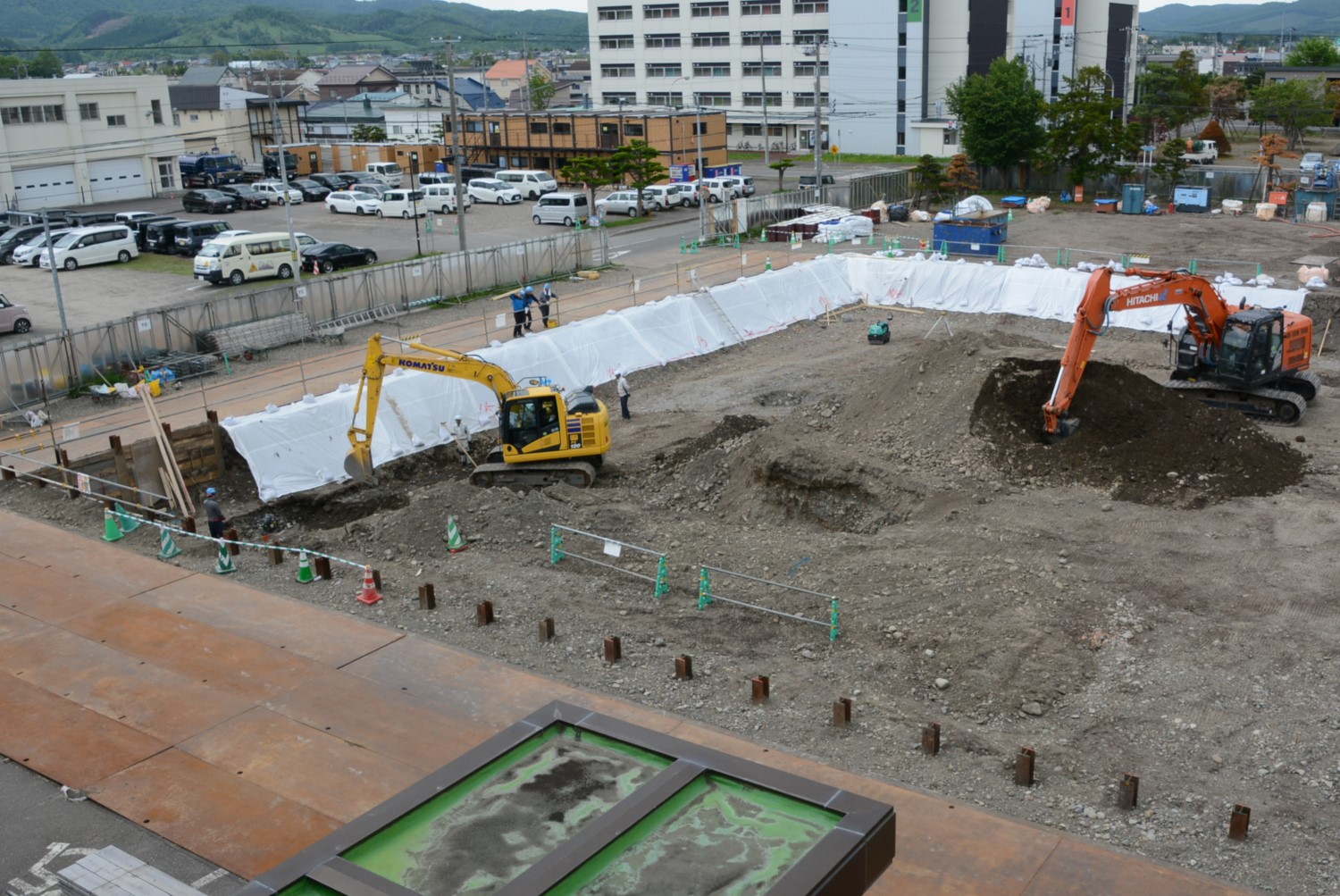 基礎掘削